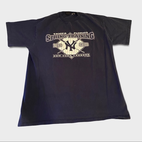Authentic New York Yankees 2008 Spring Training Tampa FL Tee Sz L - Picture 2 of 10